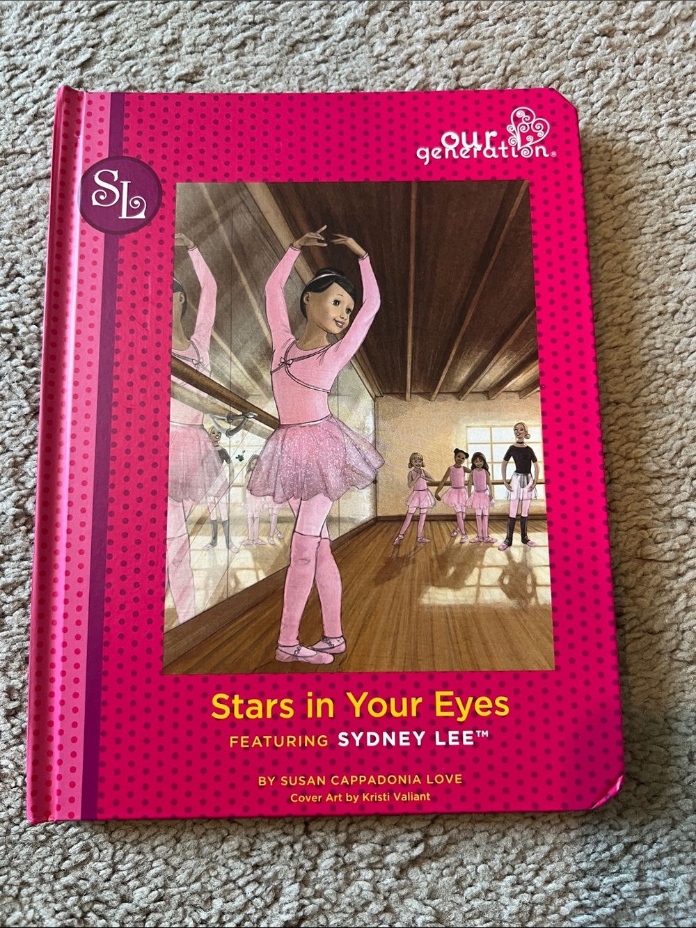 Our Generation Pink Ballet Storybook Featuring Sydney Lee